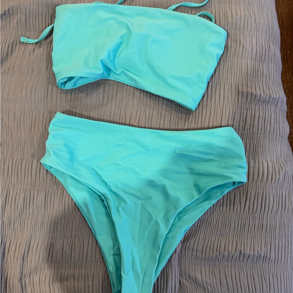 Aqua Blue Bikini Set